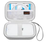 Canboc Carrying Case for Canon Zoemini 2/ Canon Zoemini/Canon Ivy CLIQ+2 CLIQ 2 Mini Photo Printer Mobile Wireless Bluetooth Instant Camera Printer, Mesh Bag fit Photo Paper Cable, Grey