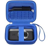 Canboc Carrying Case for Kodak PIXPRO C1/ Canon IXUS 185/285 Digital Camera, PIXPRO C1 Bag, Mesh Pocket fit Cable, SD Card, Blue (Case Only)
