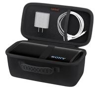 Canboc Carrying Case for Sony ULT Field 3 Wireless Portable Bluetooth Speaker, Mesh Pocket fits USB Cable or Other Accessories, Black