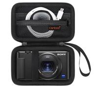 Canboc Carrying Case for Sony ZV-1/ ZV-1F/ ZV-1 II Digital Camera for Content Creators, Sony ZV1 Vlogging Camera Bag, Zipper Mesh Pocket fits USB Cable, Batteries, Black