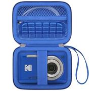 Canboc Hard Case for Kodak PIXPRO FZ55/ FZ45/ FZ43/ FZ53 16MP Digital Camera, Vlogging Camera Bag, Zipper Mesh Pocket fit Cable, SD Card, Blue (Case Only)