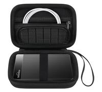 Canboc Hard Case for UnionSine 250GB 320GB 500GB 750GB 1TB 2TB Ultra Slim Portable External Hard Drive HDD, Zipper Mesh Bag fit Flash Drives, USB Cable, SD Card, Black