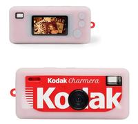 Canboc Silicone Case for Kodak CHARMERA Keychain Digital Camera Blind Box, Mini Keychain Camera Cover, Camera NOT Included (Transparent)