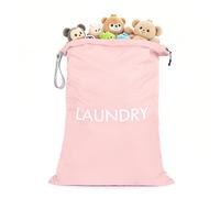 CANBOX Laundry Bags, 50 X 70cm Oversized Travel Laundry Bag for Dirty Clothes, Nylon Wet Dry Storage Organizer for College Dorm, Camping, Caravan