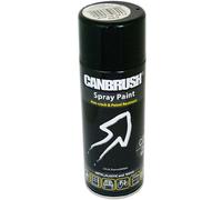 Canbrush FLAT BLACK MATT Spray Paint Auto Diy Purpose Colour Aerosol Can C29