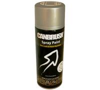 Canbrush Spray Paint for Metal Plastic and Wood (H1*** HI-Temp Silver)