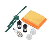 Cancanle Air Filter Fuel Line Fuel Filter Spark Plug primer bulb for STIHL MM55 MM55C String Trimmer Multi Engine
