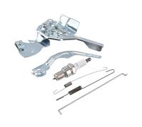 Cancanle Throttle Control Lever Arm Governor Link Rod Return Spring Kit for Honda GX200 GX160 GX140 168F 5.5HP 6.5HP Small Engine