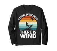 Cancel Everything There is Wind Long Sleeve T-Shirt