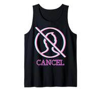 Cancel Men Feminist Power s Female Equality s Social Media Tank Top