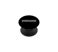 Canceling Plans Is My Love Language Funny Introvert Sarcasm PopSockets Adhesive PopGrip