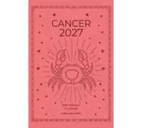 Cancer 2027 Astro Diary with Predictions in B&W with Coral: 2027 Horoscope for Cancer by Scribbled Fox