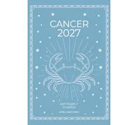 Cancer 2027 Astro Diary with Predictions in Pale Sky: 2027 Horoscope for Cancer by Scribbled Fox