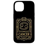 Cancer Art Deco Zodiac Graphic Case for iPhone 14
