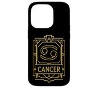 Cancer Art Deco Zodiac Graphic Case for iPhone 14 Pro