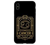 Cancer Art Deco Zodiac Graphic Case for iPhone XS Max