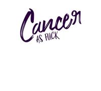 Cancer As Fuck Sweatshirt - White - L - White