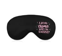 Cancer Awareness I Just Had Chemo Comfortable Sleep Eye Mask Soft Covers for Sleeping with Adjustable Strap