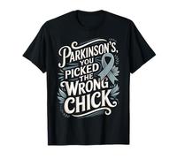Cancer Awareness Picked A Wrong Chick Parkinson's T-Shirt