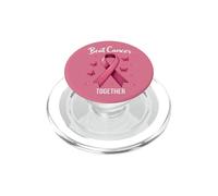 Cancer Awareness Support Breast Lung Cancer PopSockets PopGrip for MagSafe