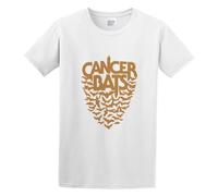 Cancer Bats Image Black Soft Hardcore Punk Mens T-Shirt Unisex White Top Tee XXL