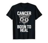 Cancer born to heal Cancer Zodiac T-Shirt