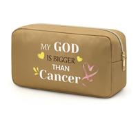 Cancer Care Gifts for Women Makeup Bag Breast Get Well Soon Gifts for Women Cancer Survivor Gift Makeup Bag Breast Cancer Warrior Gifts Inspirational Chemo Gifts for Cancer Patients Friends Family