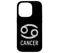 Cancer Chalk Zodiac Graphic Case for iPhone 14 Pro