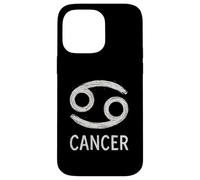 Cancer Chalk Zodiac Graphic Case for iPhone 14 Pro Max