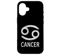 Cancer Chalk Zodiac Graphic Case for iPhone 16