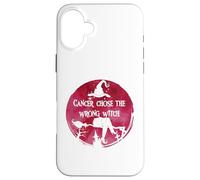 Cancer Chose The Wrong Witch Burgundy Multiple Myeloma Case for iPhone 16 Plus