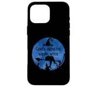 Cancer Chose The Wrong Witch Dark Blue Colon Cancer Case for iPhone 16 Pro Max