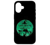 Cancer Chose The Wrong Witch Emerald Green Liver Cancer Case for iPhone 16