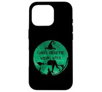 Cancer Chose The Wrong Witch Emerald Green Liver Cancer Case for iPhone 16 Pro