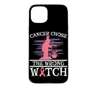 Cancer Chose The Wrong Witch Halloween Trick Or Treating Case for iPhone 15 Plus