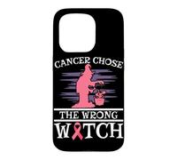 Cancer Chose The Wrong Witch Halloween Trick Or Treating Case for iPhone 15 Pro