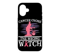 Cancer Chose The Wrong Witch Halloween Trick Or Treating Case for iPhone 16