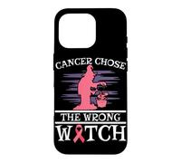 Cancer Chose The Wrong Witch Halloween Trick Or Treating Case for iPhone 16 Pro