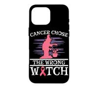 Cancer Chose The Wrong Witch Halloween Trick Or Treating Case for iPhone 16 Pro Max