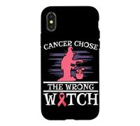 Cancer Chose The Wrong Witch Halloween Trick Or Treating Case for iPhone X/XS
