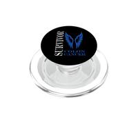 Cancer Colon Awareness survivor limited edtion Colon Cancer PopSockets PopGrip for MagSafe