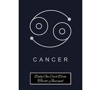 Cancer Daily One Card Draw Tarot Journal: Astrology Sign Tarot Tracker Blank Notebook and Personal Tarot Card Workbook, Learning Tarot, Tarot Beginners and More for Self or Tarot Gift