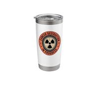 Cancer Destruction in Progress Emblem Stainless Steel Insulated Tumbler