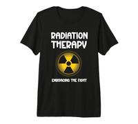 Cancer Fighter Cancer Survivor Radiation Therapy Premium T-Shirt