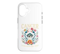 Cancer Flow With The Tides Motivational Astrology Zodiac Case for iPhone 16