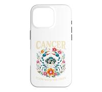 Cancer Flow With The Tides Motivational Astrology Zodiac Case for iPhone 16 Pro