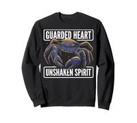 Cancer. Guarded heart. Unshaken spirit. Sweatshirt