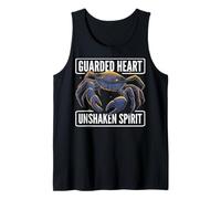 Cancer. Guarded heart. Unshaken spirit. Tank Top