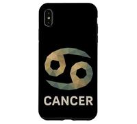 Cancer Low Poly Glyph Zodiac Art Case for iPhone XS Max