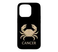 Cancer Paperfolding Zodiac Graphic Case for iPhone 15 Pro